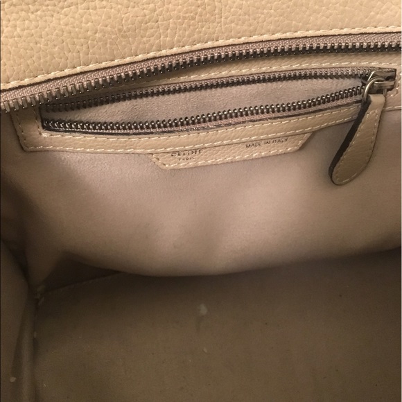 Celine Micro Luggage Tote in Dune - Picture 4 of 7